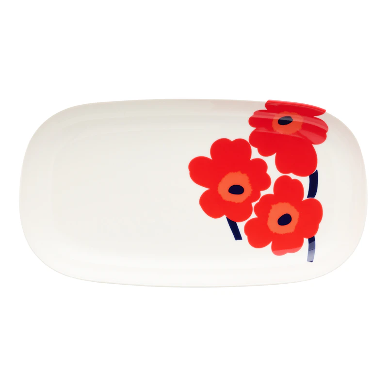 Unikko Servierplatte 17x32 cm