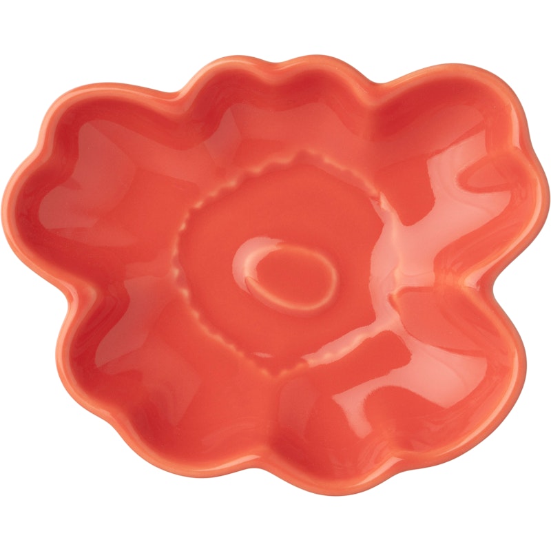 Unikko Shape Teller 9,5 cm, Orange Red