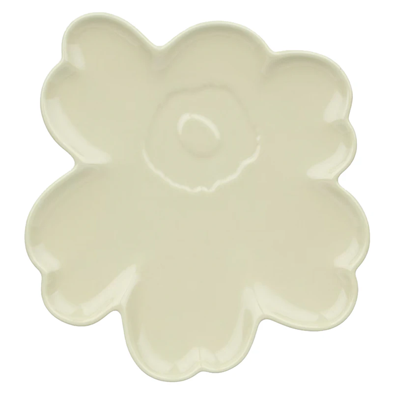 Unikko Shape Teller 20 cm, Bernsteingelb