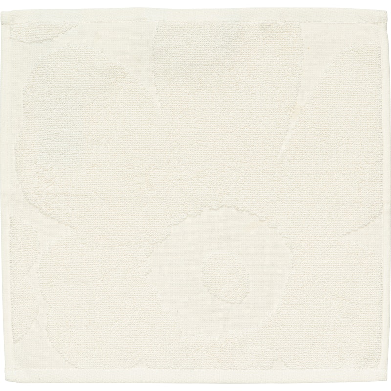 Unikko Solid Mini-Handtuch Ivory, 32x32 cm