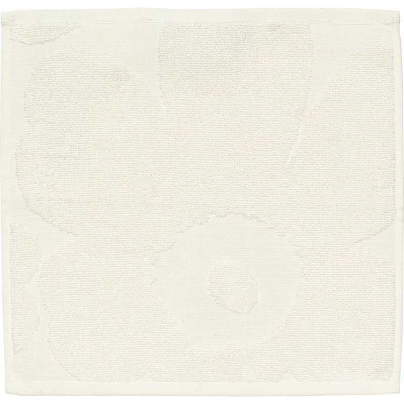 Unikko Solid Mini-Handtuch Ivory, 32x32 cm
