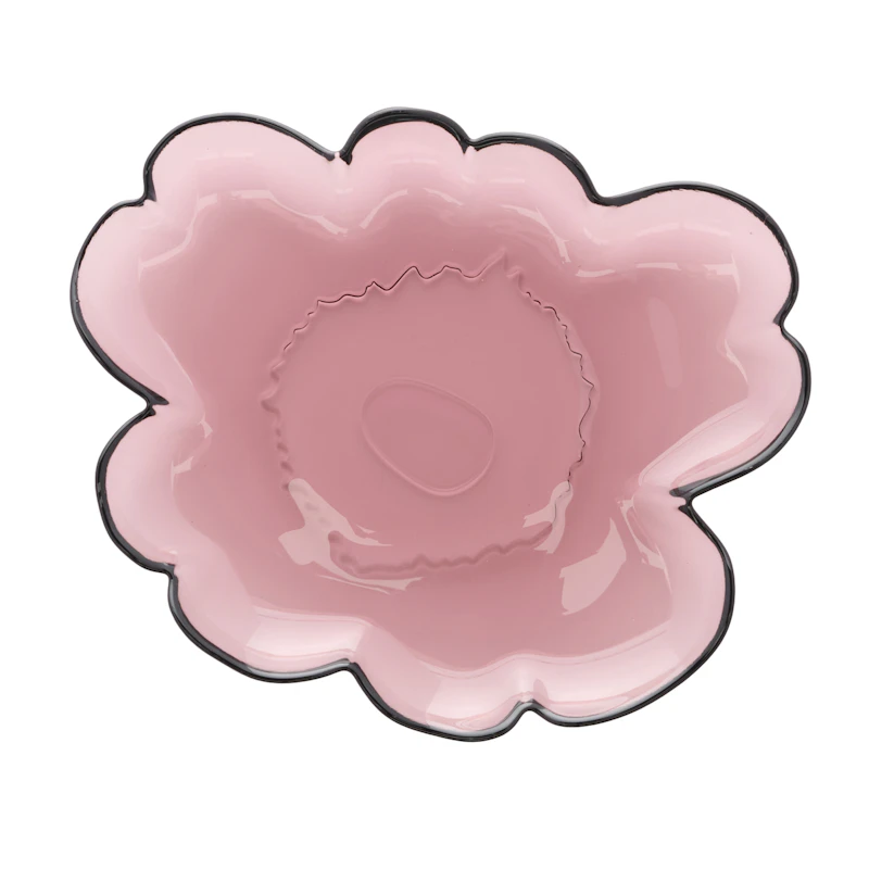 Unikko Teller 20 cm, Glas, Heather
