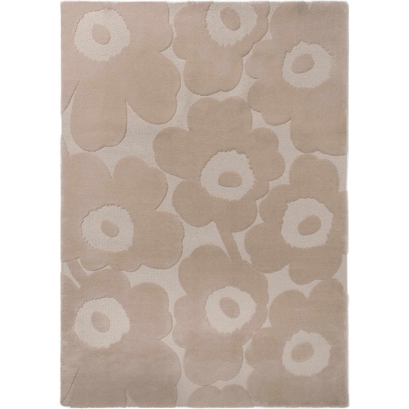 Unikko Teppich 140x200 cm, Light Beige