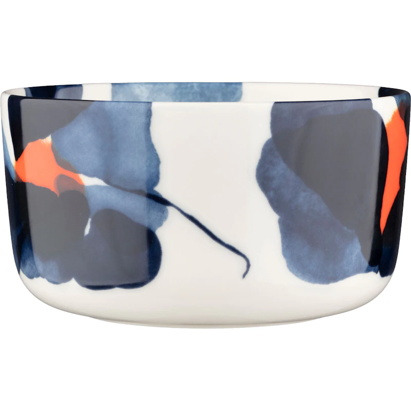 Valssi Schüssel 50 cl, Weiß / Blau / Orange