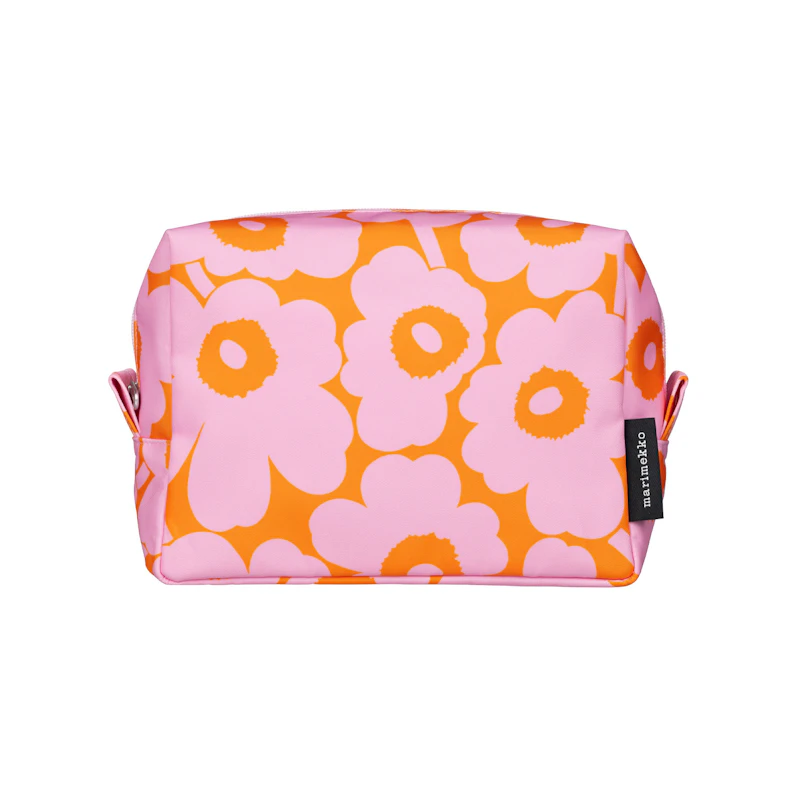 VIlja Mini Unikko Kulturbeutel, Rosa / Orange