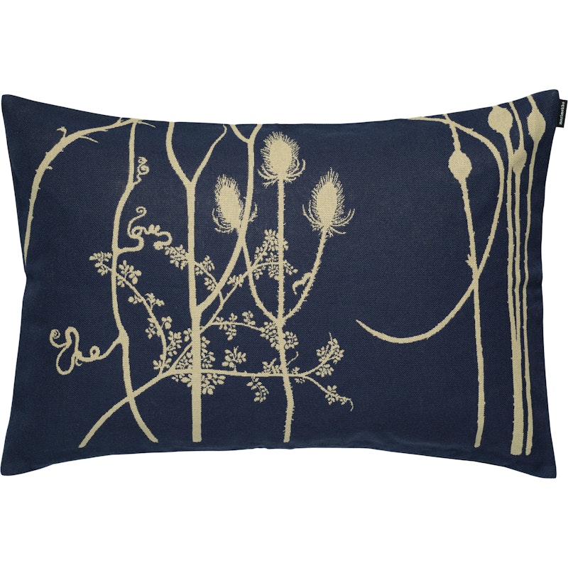 Vuoren Kasvit Kissenbezug 40x60 cm, Midnight Blue