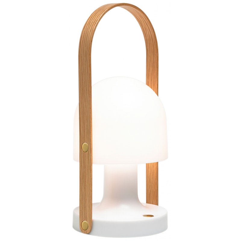 FollowMe Plus Tischlampe Tragbar, Weiß