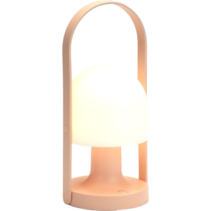 FollowMe Tischlampe Tragbar, Pale Pink