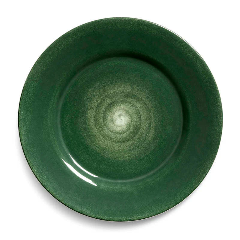 Basic Teller 25 cm, Waldgrün