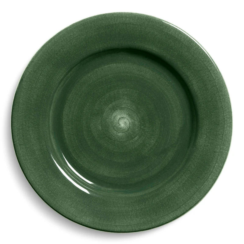 Basic Teller 28 cm, Waldgrün