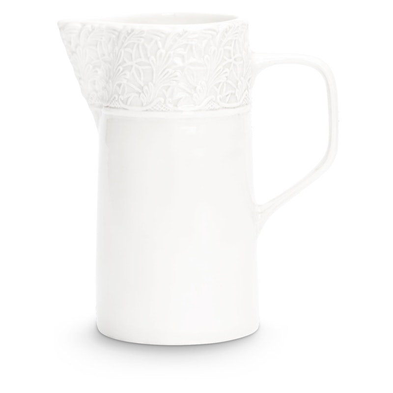Lace Kanne 1,2L, Weiss