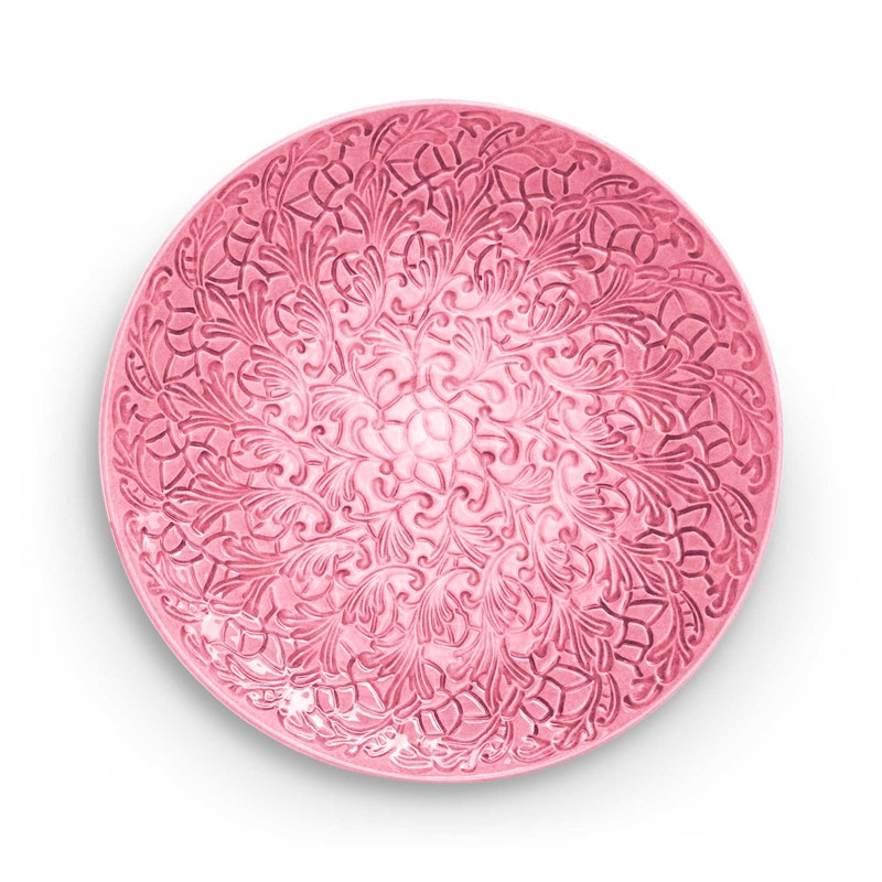 Lace Platte Ø34cm, Rosa