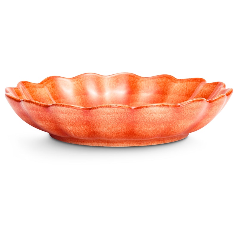 Oyster Schüssel 24 cm, Orange