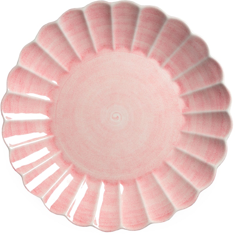 Oyster Teller 42 cm, Hellrosa