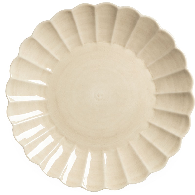 Oyster Teller 42 cm, Sand