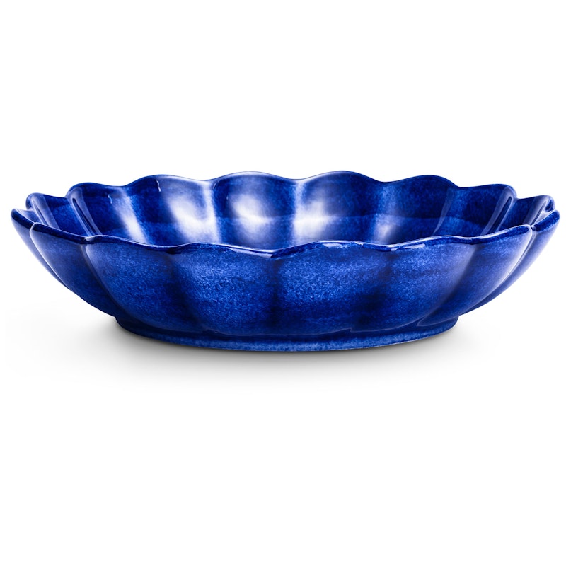 Schale Basic Oyster Groß Ø 31 cm, Blau