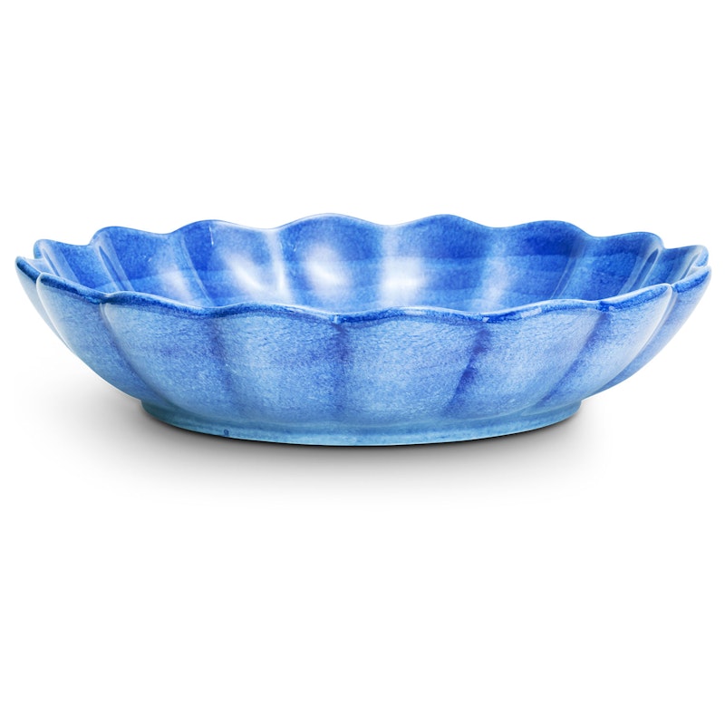 Schale Basic Oyster Groß Ø 31 cm, Hellblau
