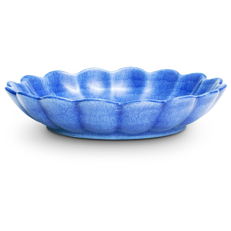 Schale Basic Oyster Medium Ø 24 cm, Hellblau