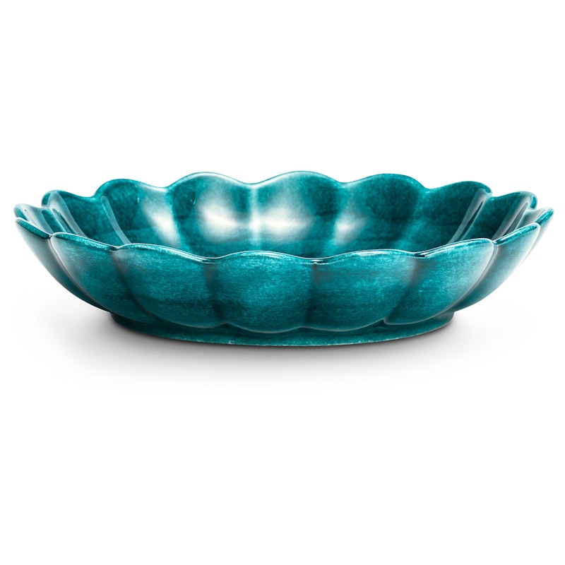 Schale Basic Oyster Medium Ø 24 cm, Ozeanblau