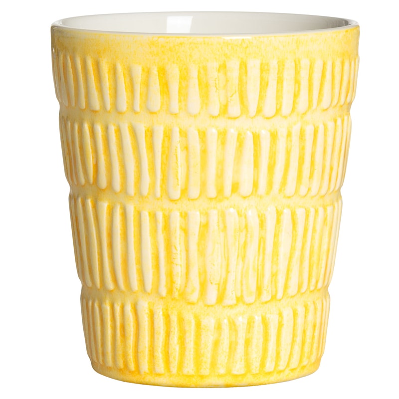 Stripes Tasse 30 cl, Gelb 