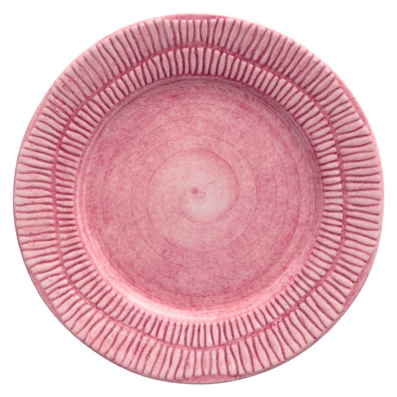 Stripes Teller 21 cm, Rosa