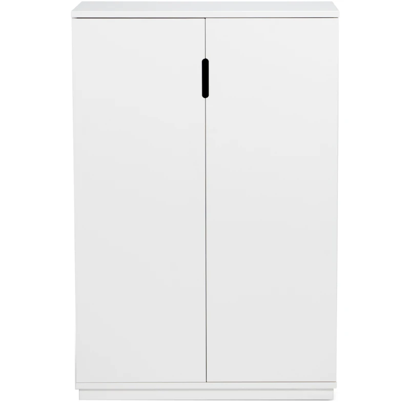 Aoko Schränkchen Weiß, Abgedeckte Türen