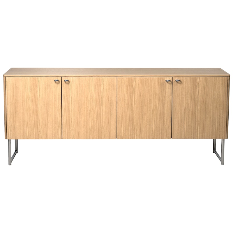Deus Sideboard Weiß Pigmentierte Eiche, Niedrig
