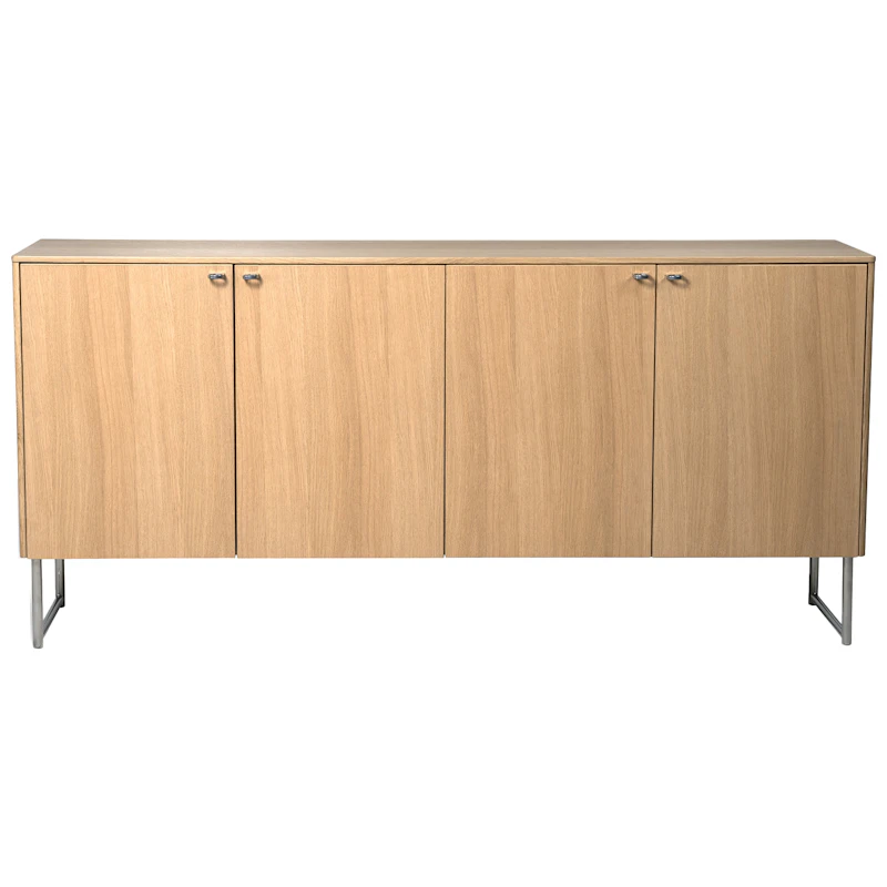 Deus Sideboard Weiß Pigmentierte Eiche, Hoch