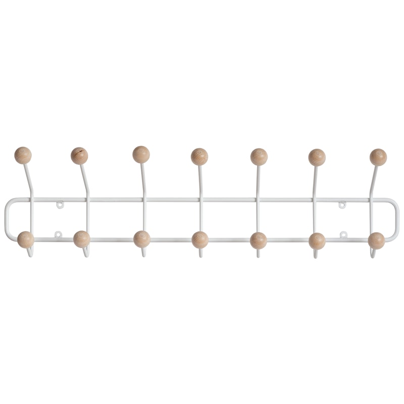 Bill Horizontal Garderobe S, Weiß