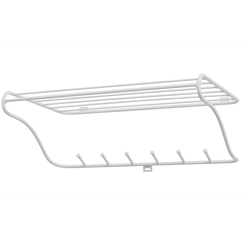 Hat Rack Hutablage, Weiß