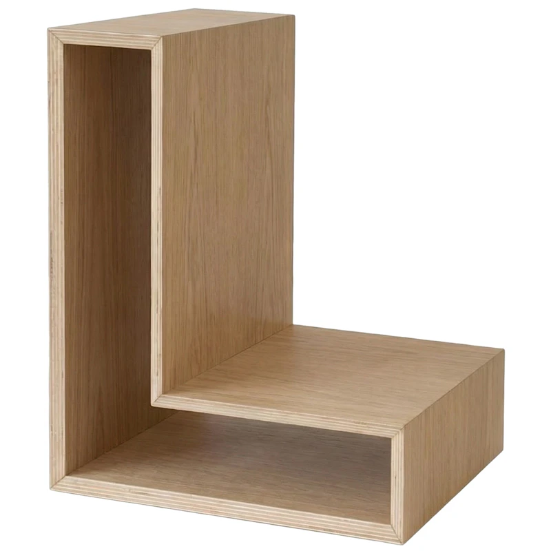 L-shelf Wandregal, Eiche