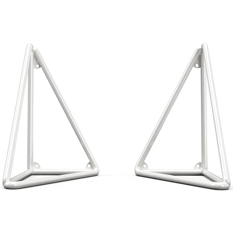 Phatagoras Halterungen 2-er Set, Porcelain White