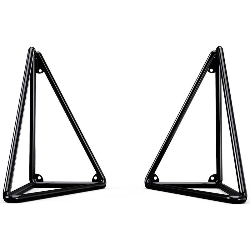 Pythagoras XL Halterungen 2-er Set, Ink Black