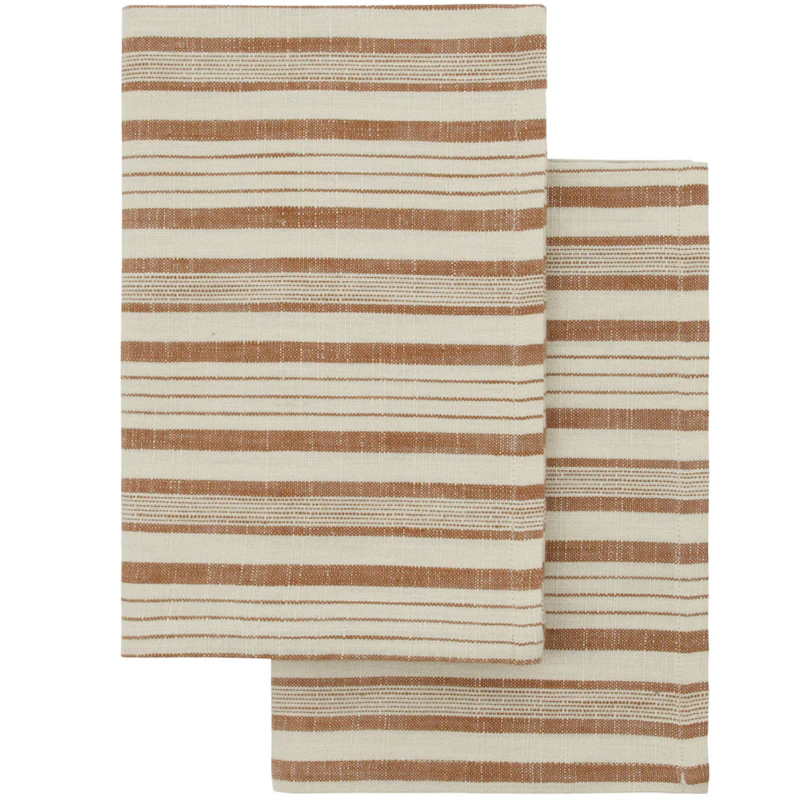 Geschirrtuch 50x70 cm 2-er Set, Terracotta