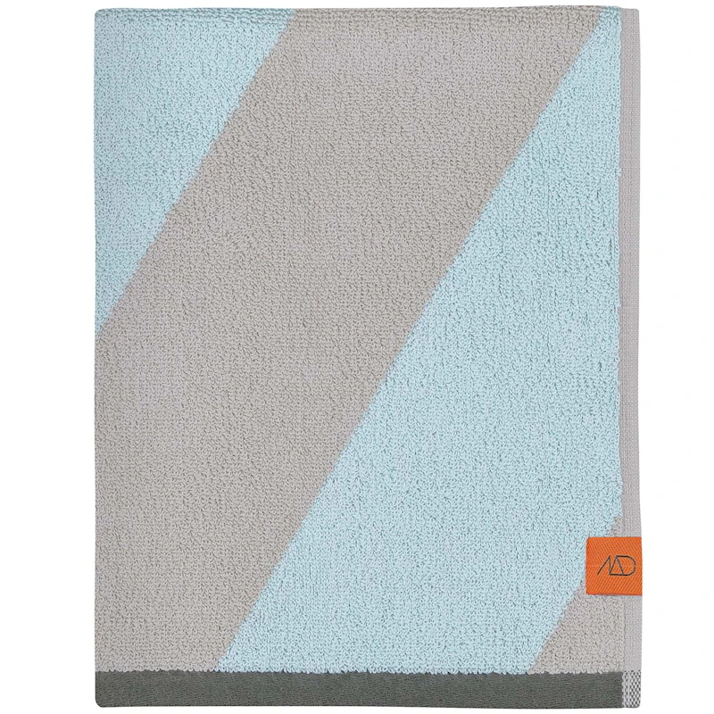 Diagonal Badetuch 70x133 cm, Mint