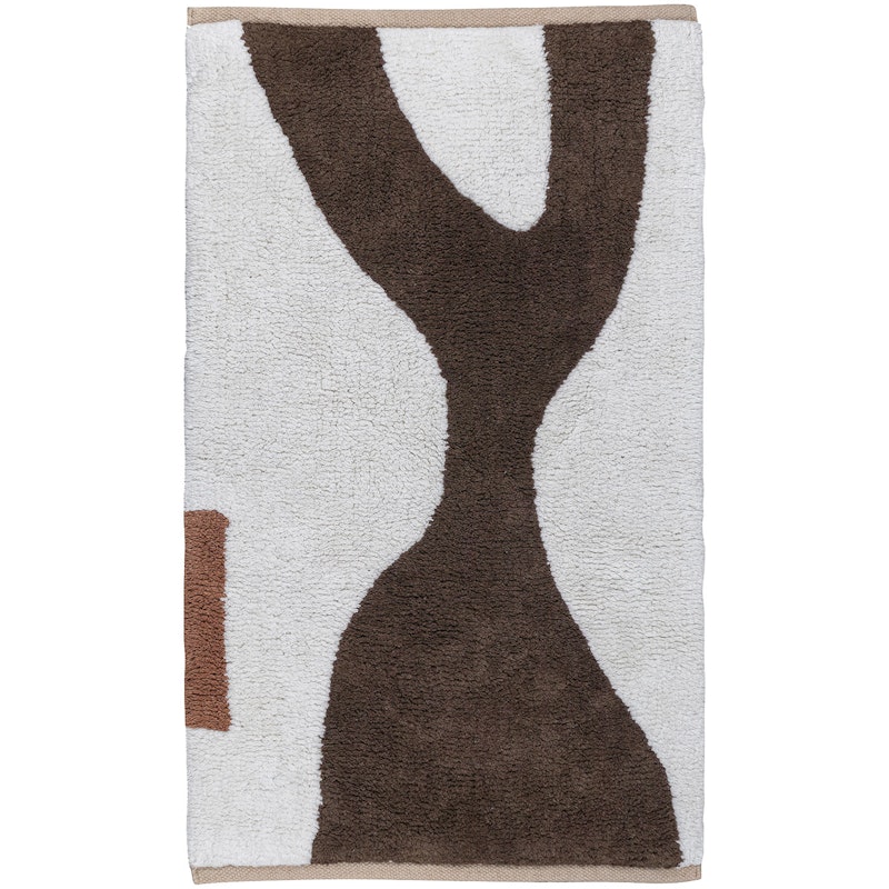 Figura Teppich 50x80 cm, Braun