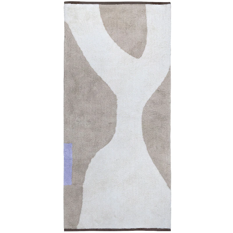 Figura Teppich 70x150 cm, Sand