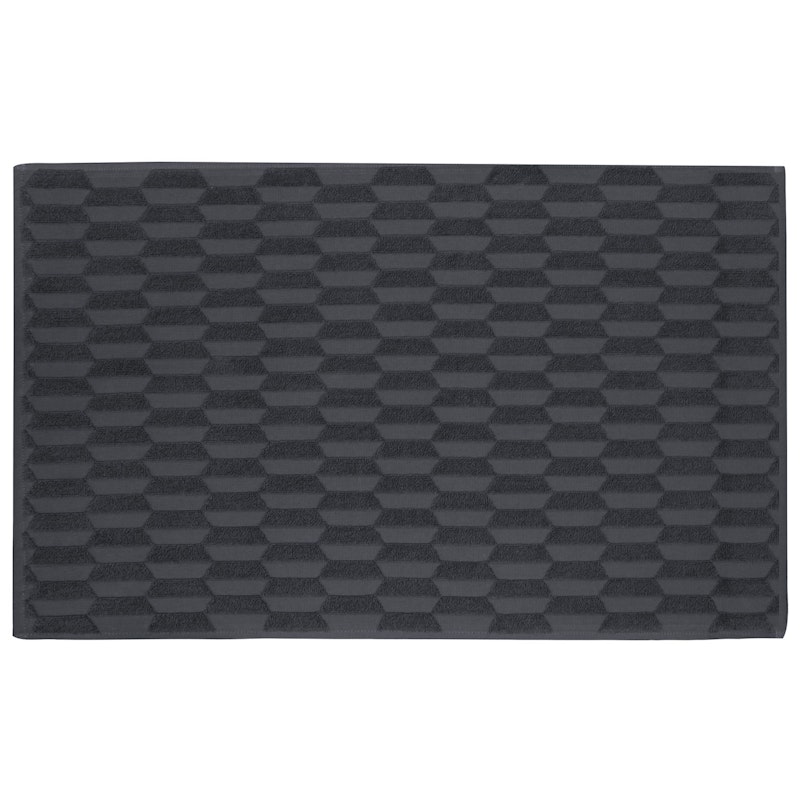 Geo Badematte 50x80 cm, Anthrazit