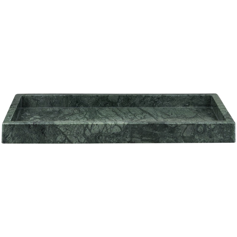 MARBLE Tablett 16x31 cm, Dark Forest