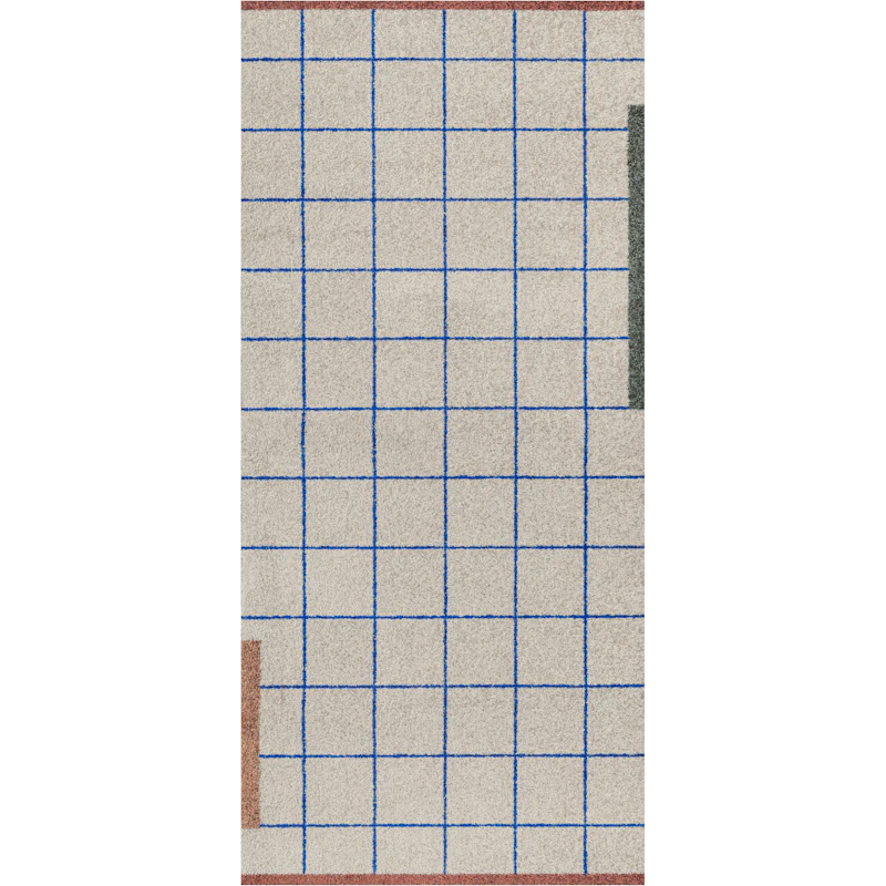 Network Kunststoffmatte Sand, 70x150 cm