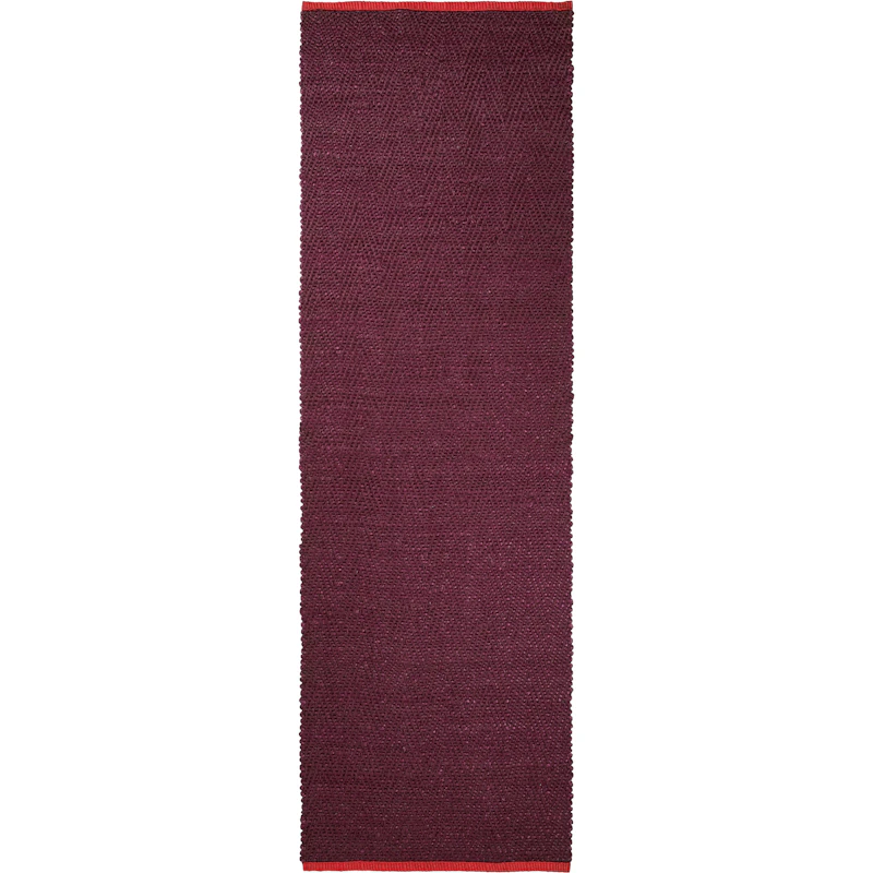 Notes Teppich 80x245 cm, Wine