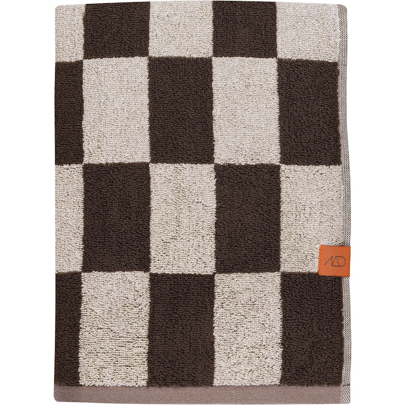 Retro Badetuch 70x133 cm, Chocolate