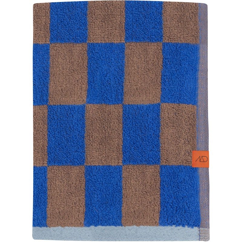 Retro Badetuch 70x133 cm, Kobaltblau