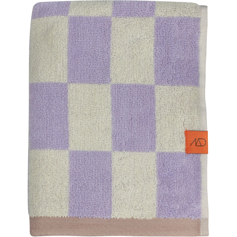 Retro Handtuch 50x90 cm, Lila
