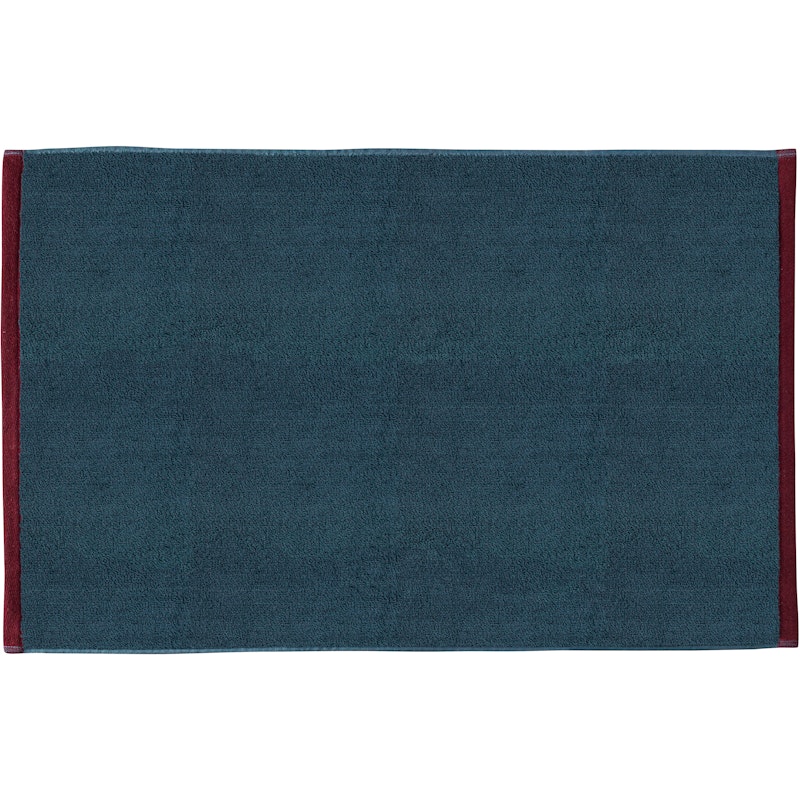 Soft Badematte 50x80 cm, Hellgrau / Midnight Blue