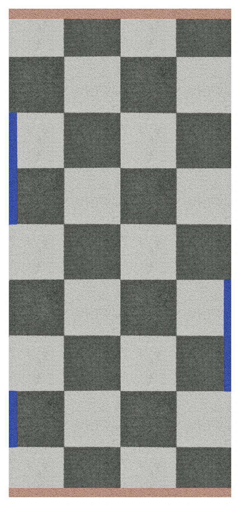 Square Kunststoffmatte 70x150 cm, Olivgrün
