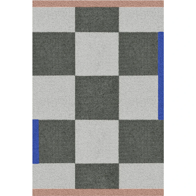 Square Kunststoffmatte 55x80 cm, Olivgrün