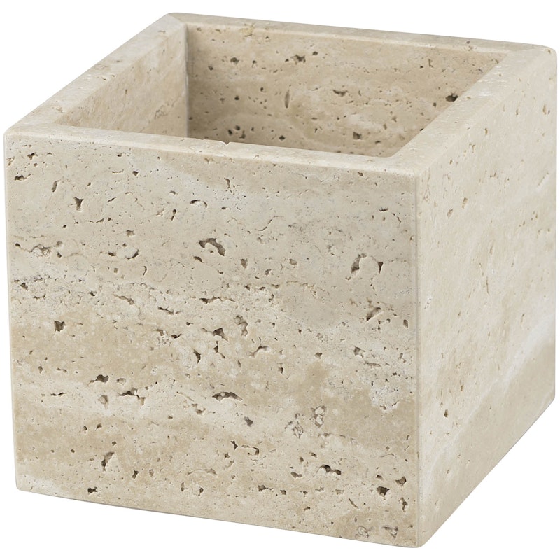 Travertine cube Aufbewahrung