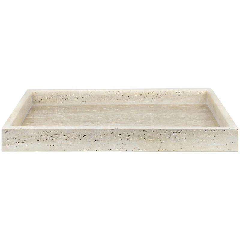Travertine Tablett 30x40 cm