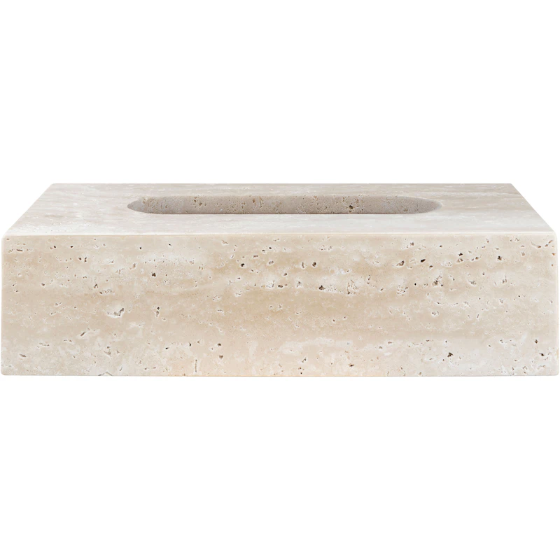 Travertine Taschentuch-Box